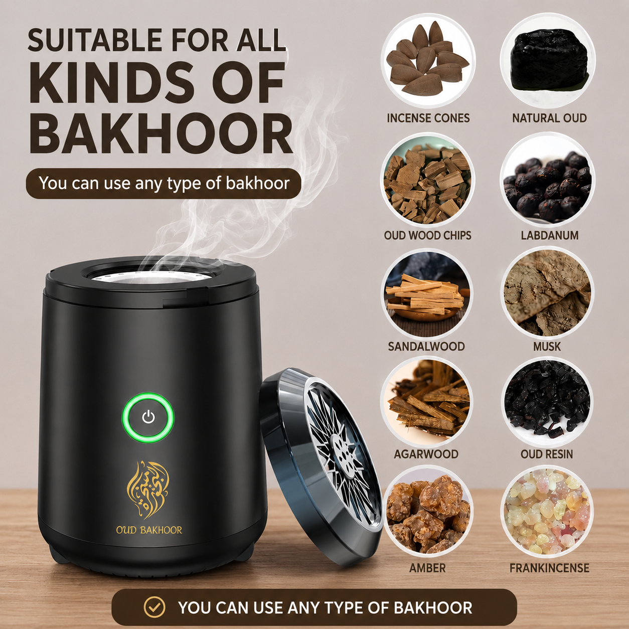 Electric Bakhoor Burner